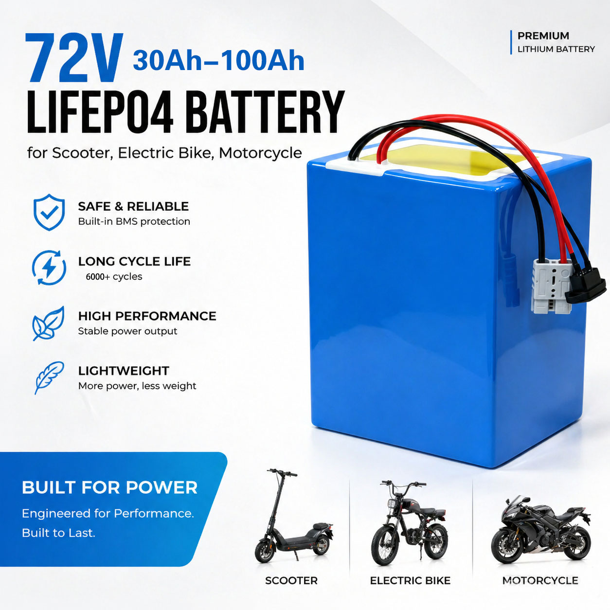 리튬 LiFePO4 72V 50Ah 60Ah 40Ah  - 72V 60Ah Lifepo4 Battery Pack 리뷰 및 가격