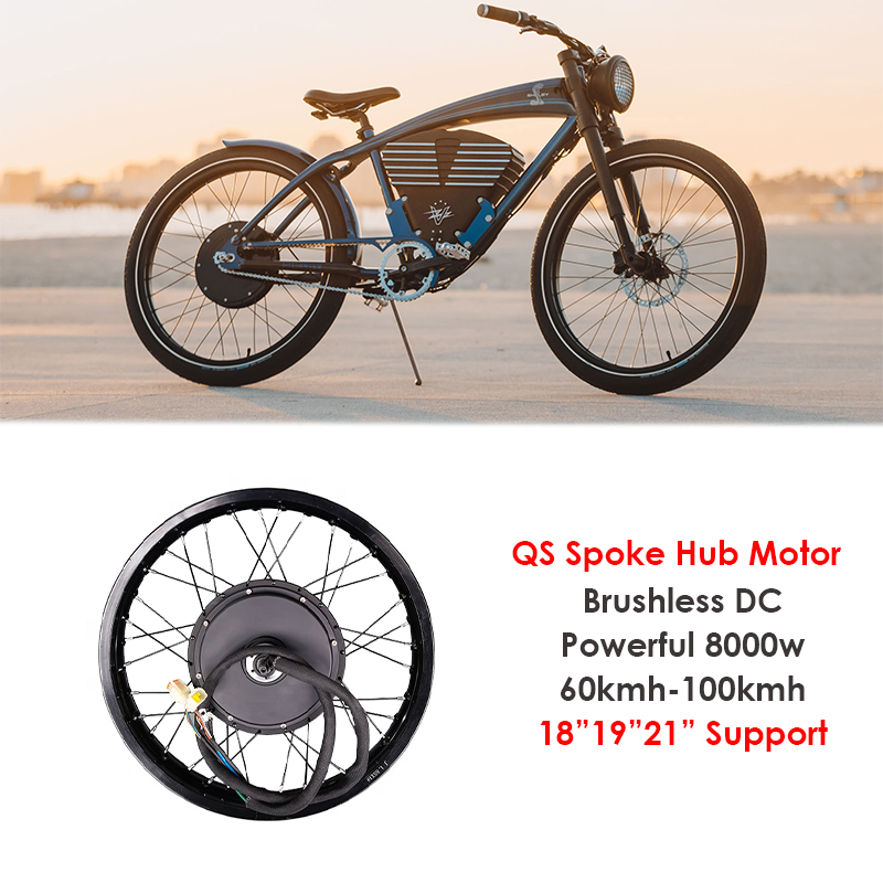 QS205 정격 3KW 피크 8KW 스포크 휠 모터 키 - Sabvoton Svmc72150 Controller Kit 리뷰 및 가격